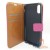    Apple iPhone X / XS - Cloth Leather Book Style Wallet Case with Strap